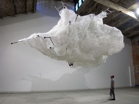 Loris Cecchini - Cloudless, 2006. Courtesy Galleria Continua, San Giminiano