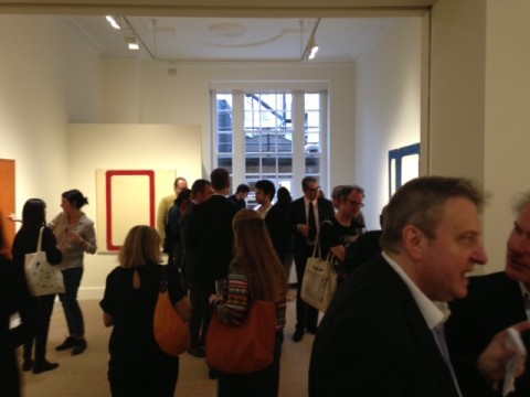 Mario Schifano 1960-1967, Luxembourg & Dayan, London, 2014, installation view