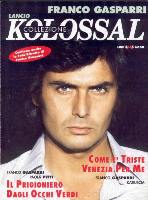 Franco Gasparri su una copertina di Kolossal