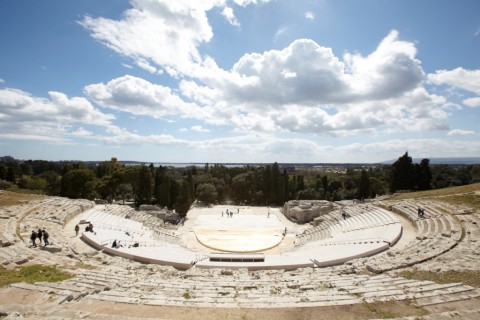 Teatro Greco, Siracusa - copyright XML