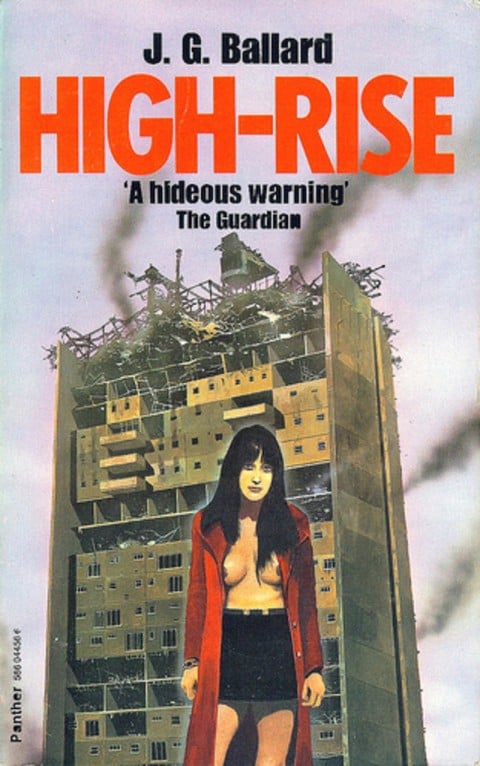 J.G. Ballard, High-Rise (1975), copertina originale