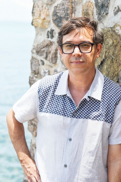 Marcelo Rezende, curatore della Bahia Biennale 3. Photo Lara Carvalho