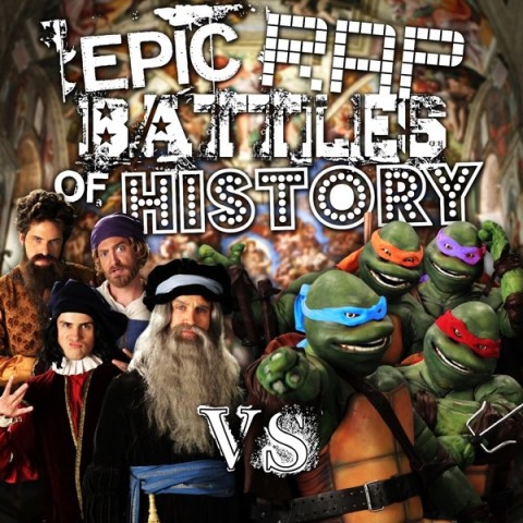 Artists vs TMNT. Epic Rap Battles of History