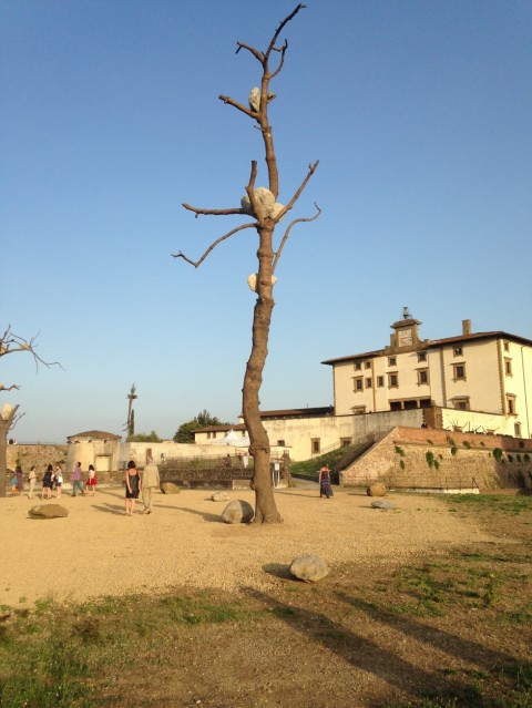 Giuseppe Penone a Forte Belvedere (foto Valentina Grandini)