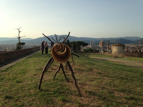 Giuseppe Penone a Forte Belvedere (foto Valentina Grandini)