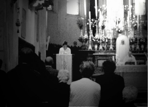 Maurizio Mercuri, Happening in una Chiesa di Faenza, 2008