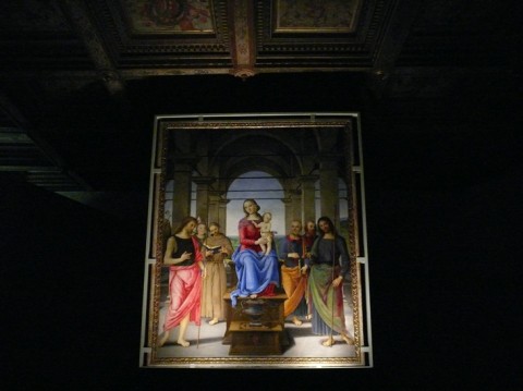 La pala del Perugino in mostra a Senigallia