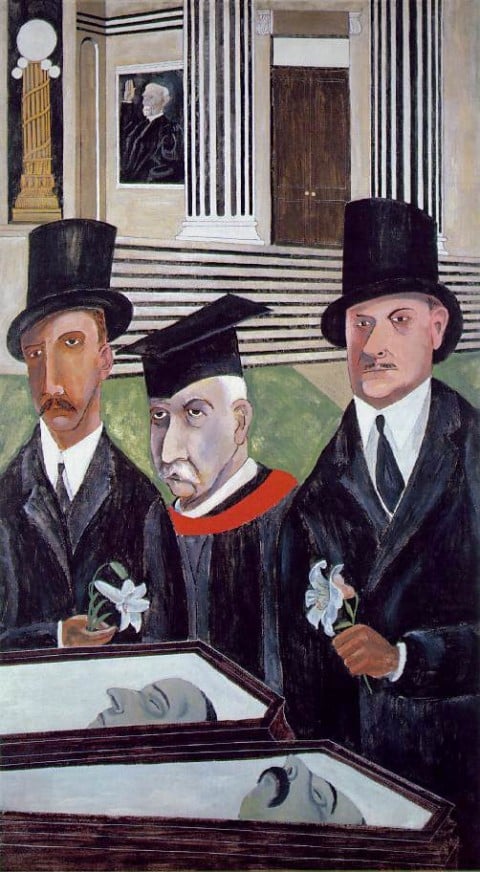 Ben Shahn, The Passion of Sacco and Vanzetti, 1931-32, Tempera on canvas