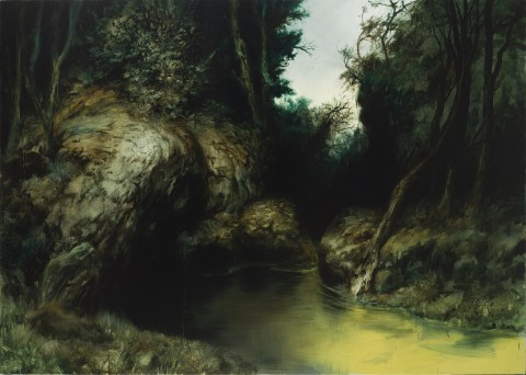 Francesco De Grandi, October, olio su tela (2012), cm 180x250, HD