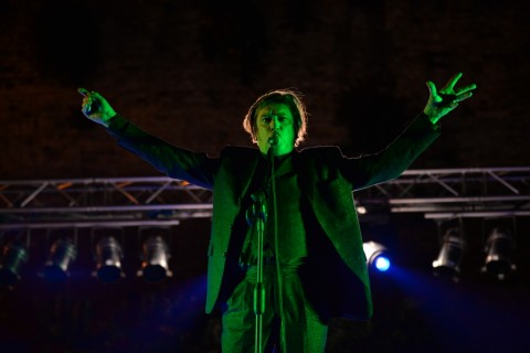 Blixa Bargeld - photo Federico Perez