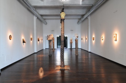 Filippo Sciascia_Matahari_installation view_Ex Marmi Pietrasanta_courtesy Galleria Poggiali e Forconi