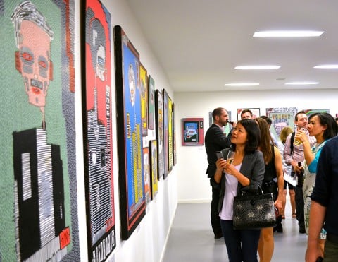 ALO - Hail to the Loser - veduta della mostra presso la Saatchi Gallery, Londra 2014