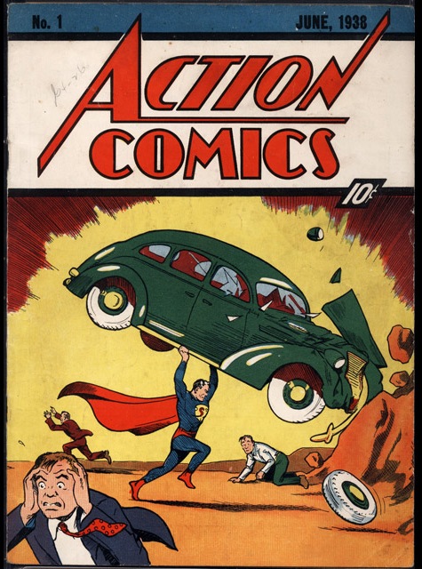La cover dell'Action Comics milionario