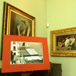 Gianni Berengo Gardin - Mostri a Venezia - veduta della mostra presso Villa Necchi Campiglio, Milano 2014