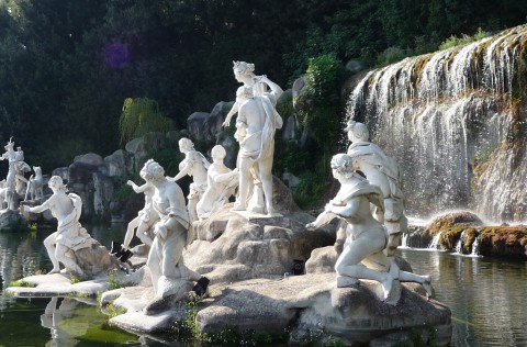Reggia di Caserta - fontana di Diana e Atteone