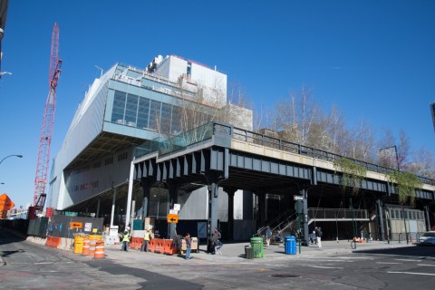 Whitney Museum – Veduta da Washington e Gansevoort Streets, Aprile 2014. Foto Timothy Schenck