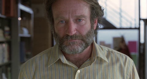 Robin Williams in Will Hunting di Gus Van Sant 