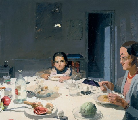 Antonio López García - La cena