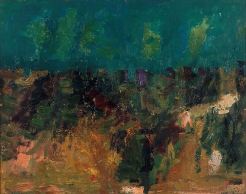 Ennio Morlotti, Paesaggio (1955)_MAGA Gallarate