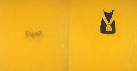 Julião Sarmento – Segredos e Mentiras 1, 1999