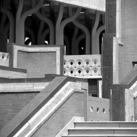 La Moschea di Roma, progettata da Paolo Portoghesi