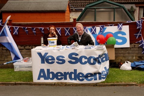 Campagna elettorale a Inverness - foto Michela Deponti