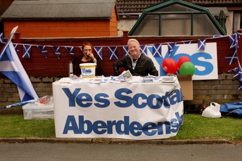 Campagna elettorale a Inverness - foto Michela Deponti