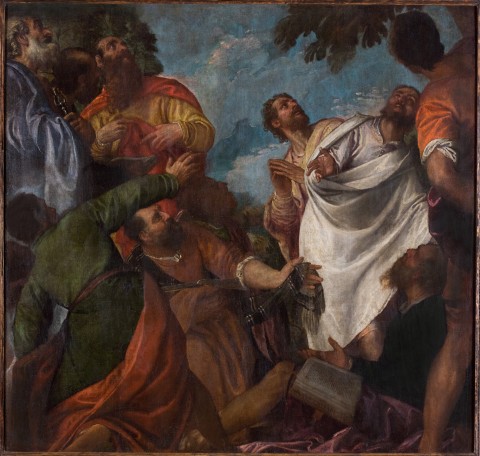 Paolo Caliari, Detto Paolo Veronese - ASCENSIONE (UNDICI APOSTOLI), 1575. Galleria dell’Arcivescovado Castello di Kromeriz 