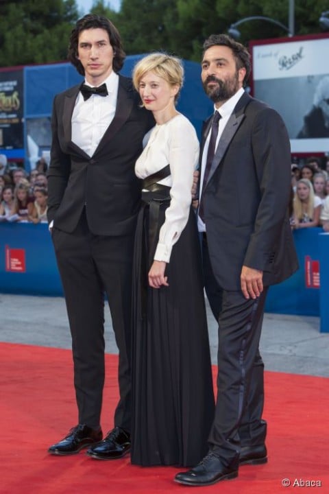 Saverio Costanzo, Alba Rohrwacher, Adam Driver sul red carpet di Hungry Hearts