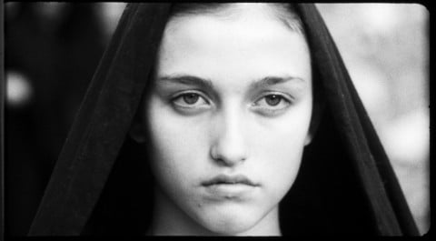 Il Vangelo Secondo Metteo - Maria ragazzina, interporetata da Margherita Caruso
