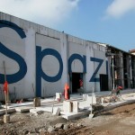 Un padiglione abbandonato dei Cantieri