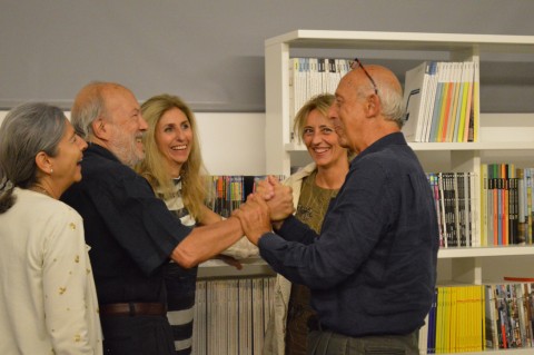 Partorire con l'Are, Maxxi B.A.S.E., 2014 - da sinistra: Maria Grazia Castellano, Francesco Antinucci, Irene Martini, Miriam Mirolla, Massimo Ammaniti