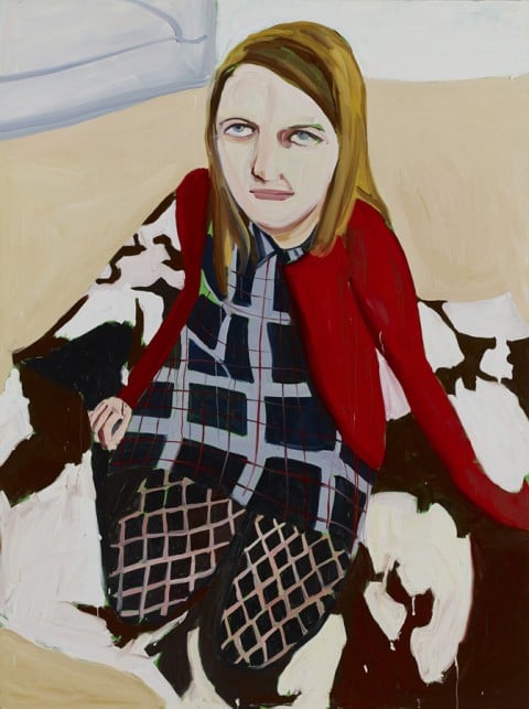 Chantal Joffe, Bumptious Mansions, 2014, Courtesy the Artist, Victoria Miro Gallery, Collezione Maramotti,© Chantal Joffe