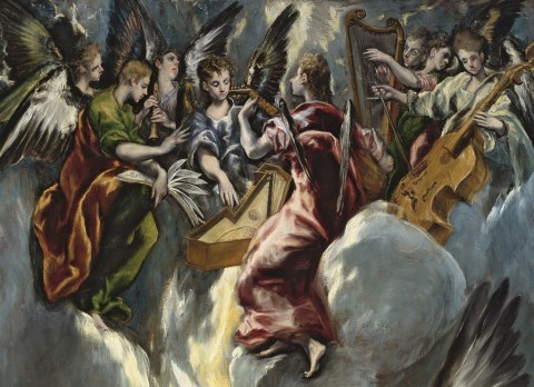 El Greco, Annunciazione, 1597-1600, Madrid, Museo Nacional del Prado, part. © Museo Nacional del Prado, Madrid