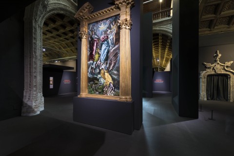 El Greco. Arte y Oficio, vista dell’allestimento © Fundación El Greco 2014 – David Blázquez