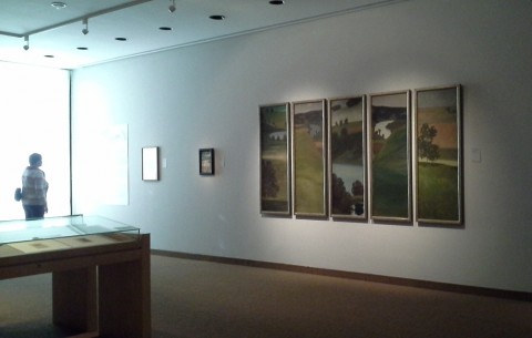 Exhibition view, Untiteled. Aare Landscape