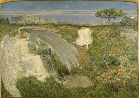 Giovanni Segantini, L’Amore alla fonte della vita, 1896 - Milano, Galleria d’Arte Moderna