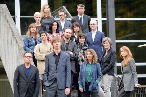 Il team di documenta 14 (foto Nils Klinger)