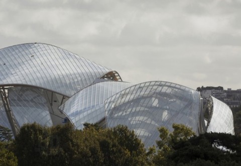 La nuova Fondation Louis Vuitton, a Parigi (foto Fondation Louis Vuitton)