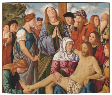 Luini, Compianto su Cristo morto, 1508 ca