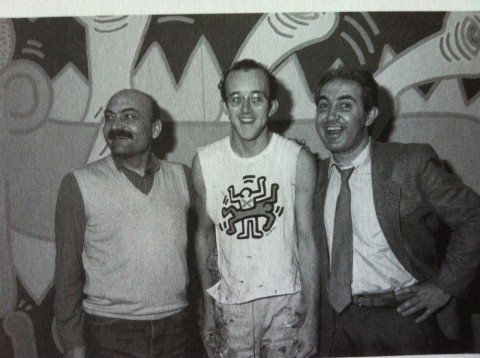 Milano 1984, Salvatore Ala, Keith Haring e Tony Shafrazi