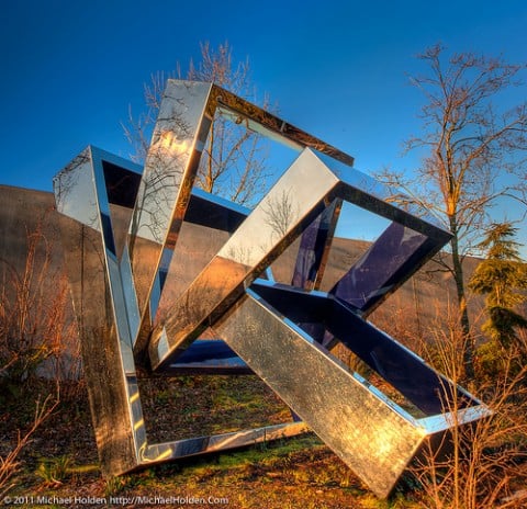 Beverly Pepper - Perre's Ventaglio III - Olympic Sculpture Park, Seattle