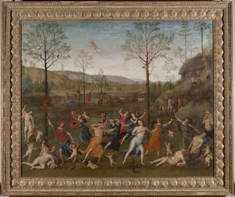 Perugino, Lotta tra amore e castità, 1502-1505 © Musée du Louvre, Dist RMN Grand Palais e Angèle Dequier