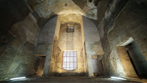 Restauri in corso alla Domus Aurea