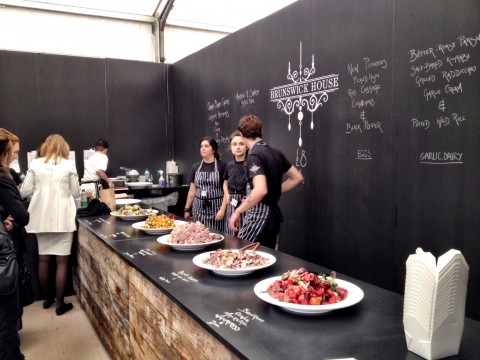 Ristorazione a Frieze London, 2014