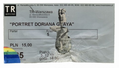 The Picture of Dorian Gray, 8 x 15 cm (2014)