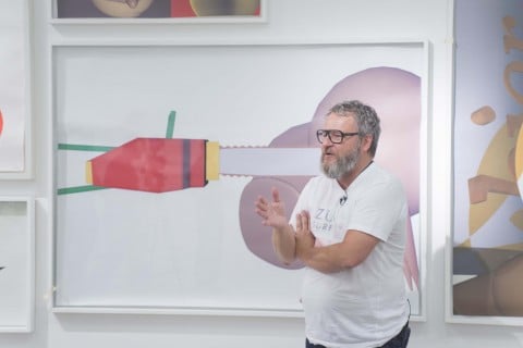 Tobias Rehberger - foto di Giorgio Benni