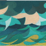 Linee Forza di Mare, di Giacomo Balla