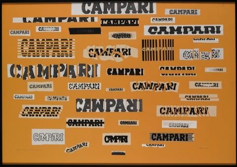 La riedizione dello storico manifesto di Bruno Munari per Campari