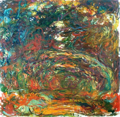 Claude Monet, Sentiero sotto gli archi di rose a Giverny (1922)